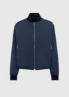 Add Reversible Down Jacket In Blue