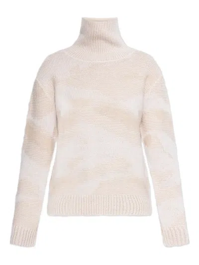 ADD ROLL-NECK PATTERNED SWEATER