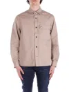 Add Modern Cotton Shirt With Classic Collar In Pink