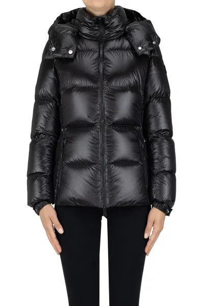 Add Short Down Jacket In Black