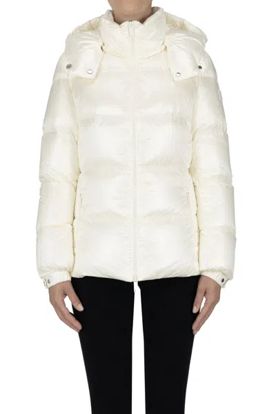 Add Short Down Jacket In Ivory