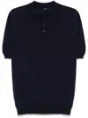 Add Short Sleeve Polo In Blue