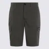 Add Knee-length Twill Bermuda Shorts In Green