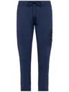 Add Pocket-detail Drawstring Trousers In Blue
