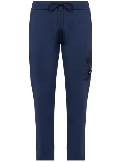 Add Pocket-detail Drawstring Trousers In Blue