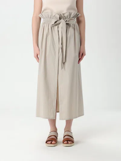 Add Skirt  Woman Color Beige In 米色