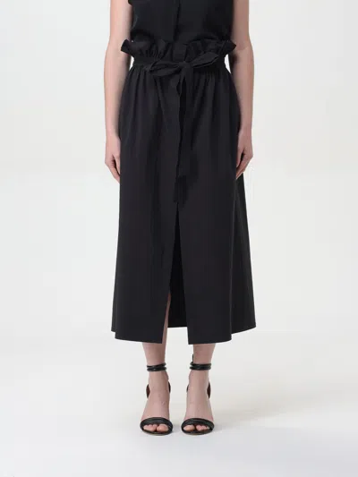 Add Skirt  Woman Color Black In 黑色