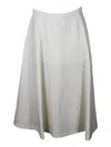 Add Skirt In White