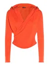 Add Orange Cotton Knitwear