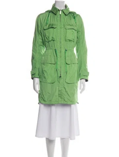 Pre-owned Add Utility Jacket In Green