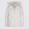 Add White Down Jacket In White