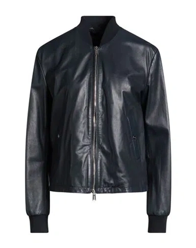 Add Woman Jacket Midnight Blue Size 8 Sheepskin