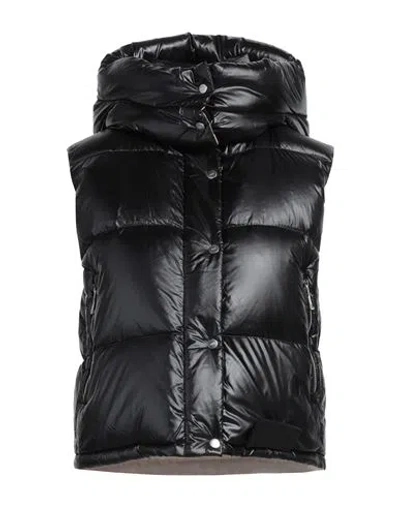 Add Woman Puffer Black Size 8 Polyamide