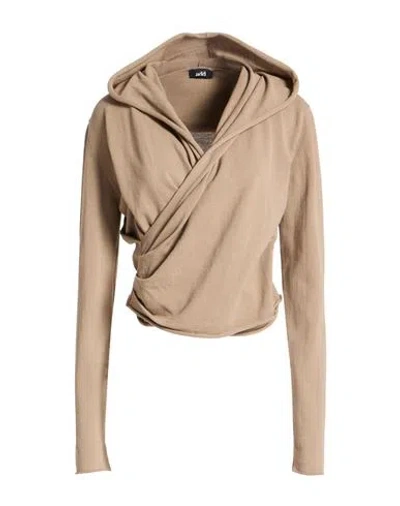 Add Woman Sweater Sand Size M Cotton In Neutral