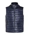Add Blue Down Jacket In Black