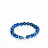 Addicted2 Men's Blue / Green / Silver Friendship Bracelet In Blue