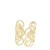 Addicted2 Women's Gold Irene Bracelet Bronze Cuff In Gold