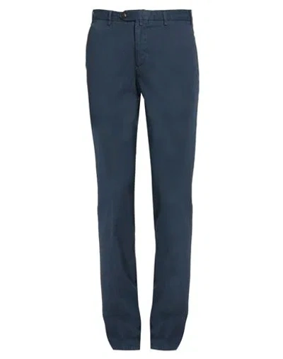 ADDICTION ADDICTION MAN PANTS MIDNIGHT BLUE SIZE 42 COTTON