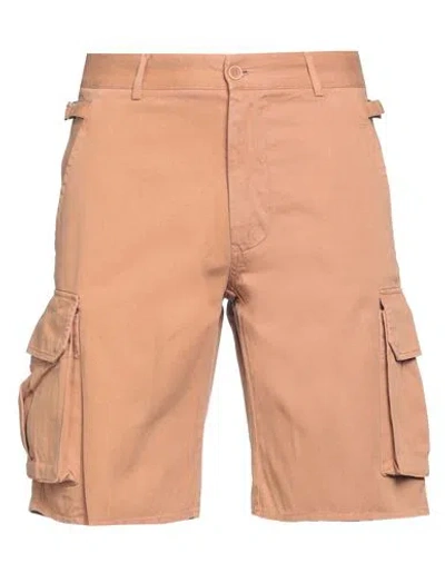 ADDICTION ADDICTION MAN SHORTS & BERMUDA SHORTS CAMEL SIZE 30 COTTON