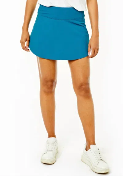 Addison Bay Everyday Skort In Blue Crush In Multi