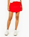 Addison Bay Everyday Skort In Poppy In Red