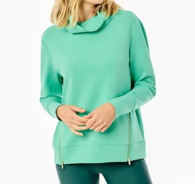 Addison Bay Everyday Turtleneck Pullover In Sage In Green