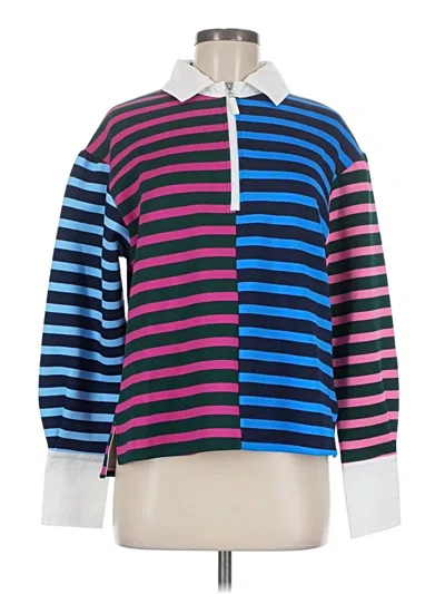 Pre-owned Addison Bay Fleece Jacket In Blue