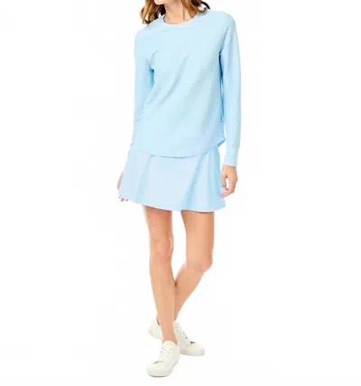 Addison Bay Smooth Sport Flounce Skort In Baby Blue In Multi