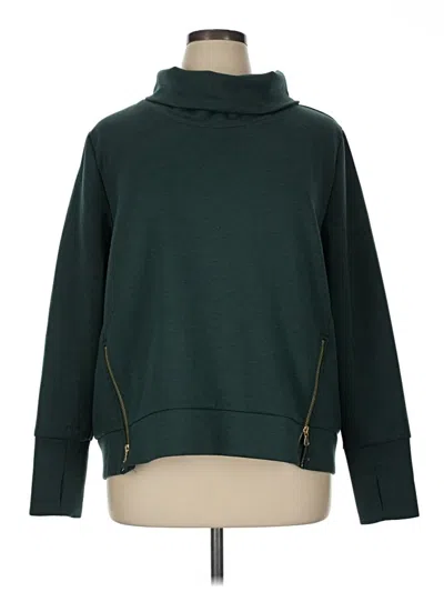 Pre-owned Addison Bay Turtleneck Sweater In Green
