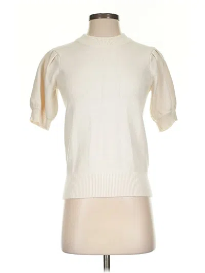 Pre-owned Addison Bay Turtleneck Sweater In Ivory