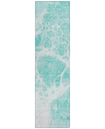 Addison Chantille Acn682 2'3"x7'6" Runner Area Rug In Green