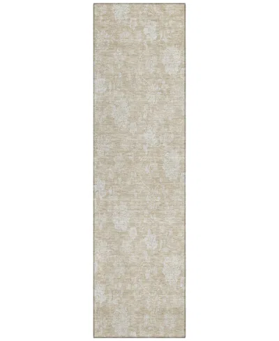 Addison Chantille Acn681 2'3"x7'6" Runner Area Rug In Beige