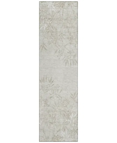 Addison Chantille Acn673 2'3"x7'6" Runner Area Rug In Beige