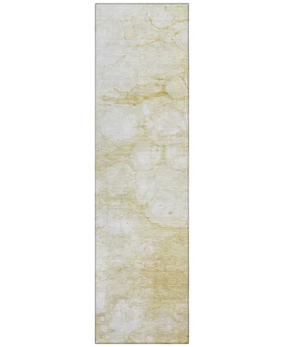 Addison Chantille Acn699 2'3"x7'6" Runner Area Rug In Beige