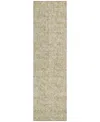 Addison Chantille Acn691 2'3"x7'6" Runner Area Rug In Beige