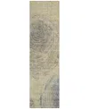 Addison Chantille Acn713 2'3"x7'6" Runner Area Rug In Beige