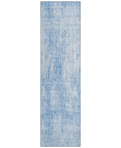 Addison Chantille Acn656 2'3"x7'6" Runner Area Rug In Blue