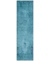 Addison Chantille Acn658 2'3"x7'6" Runner Area Rug In Blue