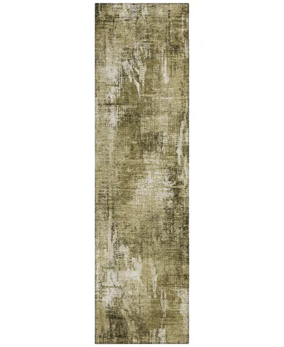 Addison Chantille Acn725 2'3"x7'6" Runner Area Rug In Paprika
