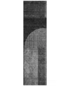 Addison Chantille Acn711 2'3"x7'6" Runner Area Rug In Charcoal