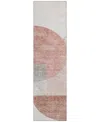 Addison Chantille Acn678 2'3"x7'6" Runner Area Rug In Copper