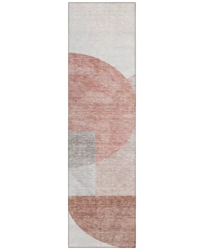 Addison Chantille Acn678 2'3"x7'6" Runner Area Rug In Copper