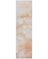 Addison Chantille Acn699 2'3"x7'6" Runner Area Rug In Coral