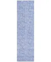 Addison Chantille Acn691 2'3"x7'6" Runner Area Rug In Denim
