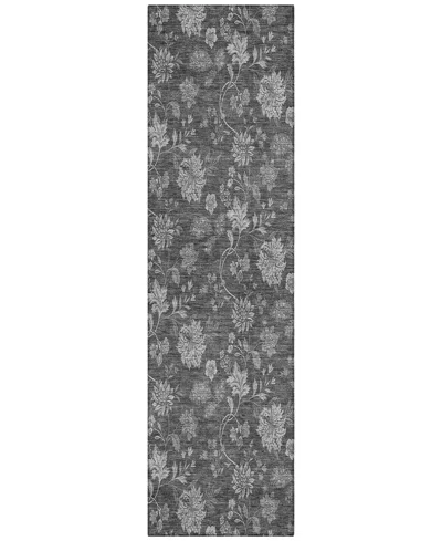 Addison Chantille Acn680 2'3"x7'6" Runner Area Rug In Gray