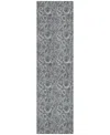 Addison Chantille Acn661 2'3"x7'6" Runner Area Rug In Gray