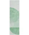 Addison Chantille Acn682 2'3"x7'6" Runner Area Rug In Green