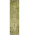 Addison Chantille Acn658 2'3"x7'6" Runner Area Rug In Khaki