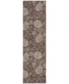 Addison Chantille Acn677 2'3"x7'6" Runner Area Rug In Mauve