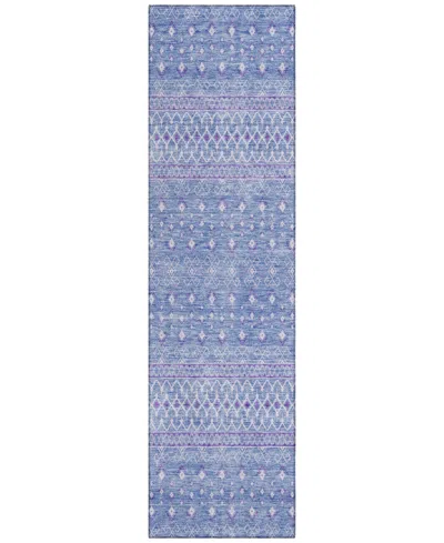 Addison Chantille Acn709 2'3"x7'6" Runner Area Rug In Mist